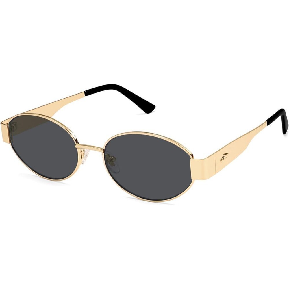 Retro Oval Sunglasses Women Men UV400 Protection Classic Style Shades